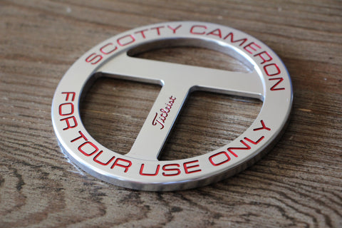 Scotty Cameron Circle T For Tour Use Only Bag Tag