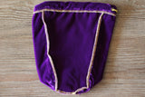 Scotty Cameron Purple Velvet Valuables Bag