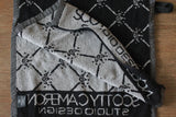 Scotty Cameron Black and Silver 7 Point Crown Towel