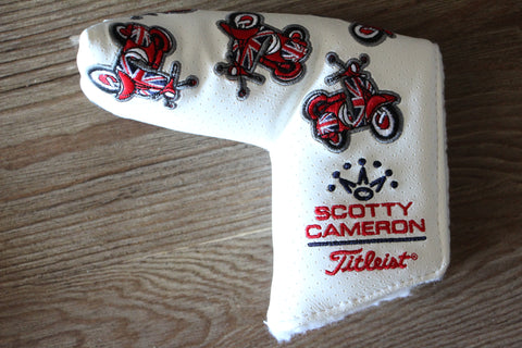 2009 British Open Scooter Scotty Dog White Special Headcover