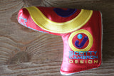 Circle J Red and Yellow Studio Hamamatsu Japan Headcover
