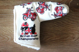 2009 British Open Scooter Scotty Dog White Special Headcover