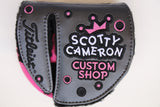 Scotty Cameron Pink Jackpot Johnny Gallery Round Mid Mallet Headcover