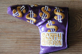 Scotty Cameron Custom Shop Purple Cash Is King Headcover