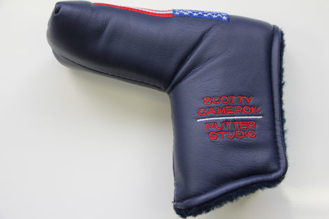 Scotty Cameron 2002 Blue Large USA Flag Headcover