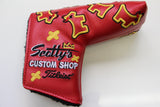 Scotty Cameron Custom Shop Red Industrial Dancing Junk Yard Dog Headcover