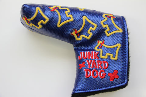 Scotty Cameron Custom Shop Blue Industrial Dancing Junk Yard Dog Headcover