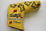 Scotty Cameron Custom Shop Yellow Industrial Dancing Junk Yard Dog Headcover