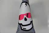 SWAG Golf Silver and Flair Skull Headcover