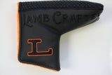 Tyson Lamb Orange Milled Headcover