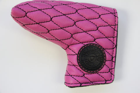 Tyson Lamb Pink Quilted Headcover