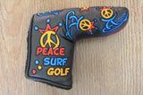 Scotty Cameron Black Peace Surfer Headcover