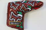 2017 Holiday Feliz Navi Dog Gallery Red Special Headcover