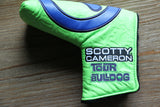 Scotty Cameron Lime Green Tour Bulldog Circle T Headcover