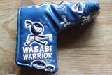Scotty Cameron Blue Sparkle Wasabi Warrior Headcover
