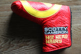 Scotty Cameron Red Hot Head Harry Circle T Headcover