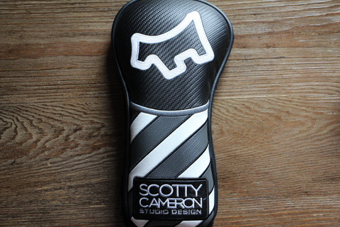 Scotty Cameron Caution Stripe White Fairway Cover