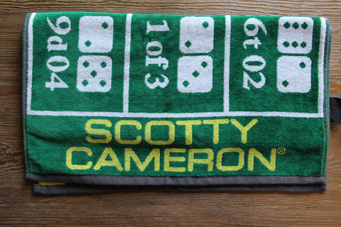 Scotty Cameron Las Vegas Gambler Towel