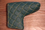 Tyson Lamb Masters Green and Yellow Quilted Headcover