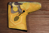 Bettinardi Tour Department Yellow Bee Hive Headcover