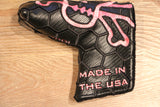 Bettinardi Tour Department Pink Honeycomb Skull Headcover