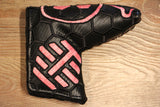 Bettinardi Tour Department Pink Honeycomb Skull Headcover