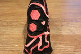 Bettinardi Tour Department Pink Honeycomb Skull Headcover