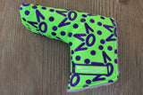 Lime Green Crowns Gallery Headcover