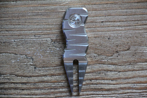 Two Talents Polished Silver Divot Tool
