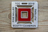 Scotty Cameron Red 2012 TCC Bag Tag