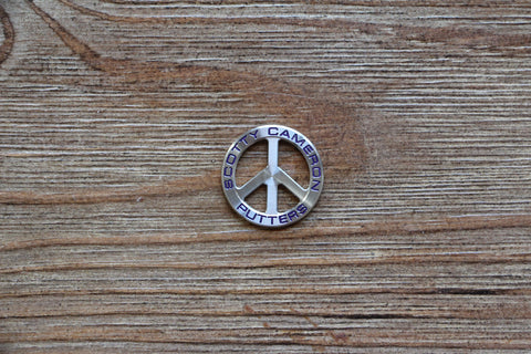 Scotty Cameron Peace Sign Ball Marker