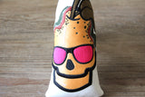 SWAG Rare White and Yellow Skull Headcover